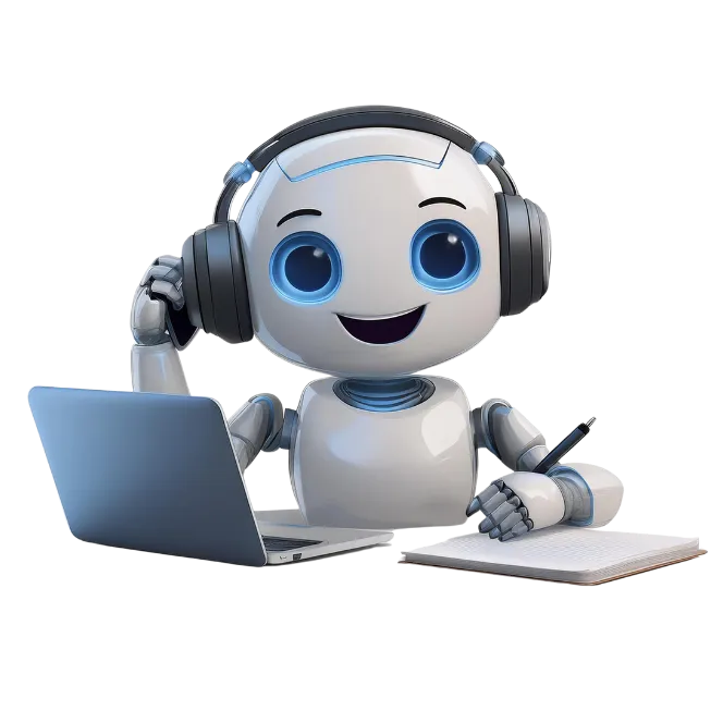 robot-answering-phone-taking-notes